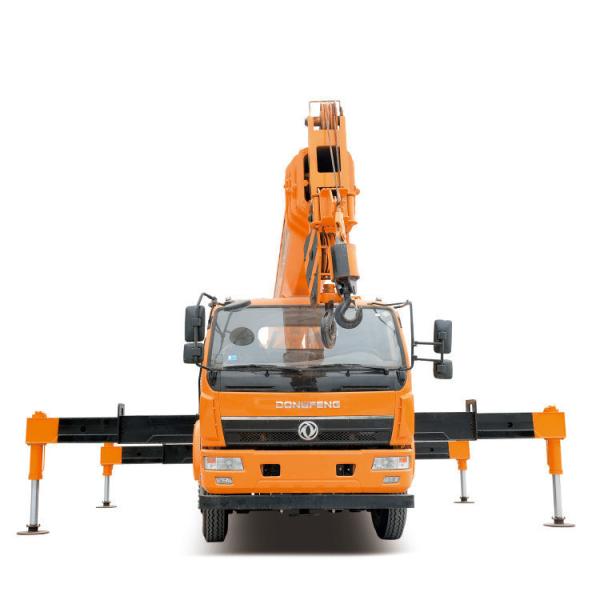 Directly Manipulated 10 Ton Stiff Arm Mobile Truck Crane with Hengli Hydraulic Pump