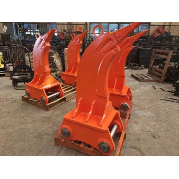 Excavator cat 320d Attachments 18-20 Ton Excavator Hydraulic Rock Ripper with Single Type Excavator Front End Parts