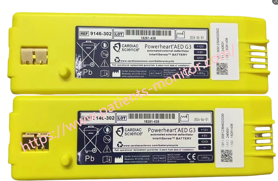 Кардиология Powerheart AED G3 Автоматизированный внешний дефибриллятор IntelliSense 9146-302 батарея