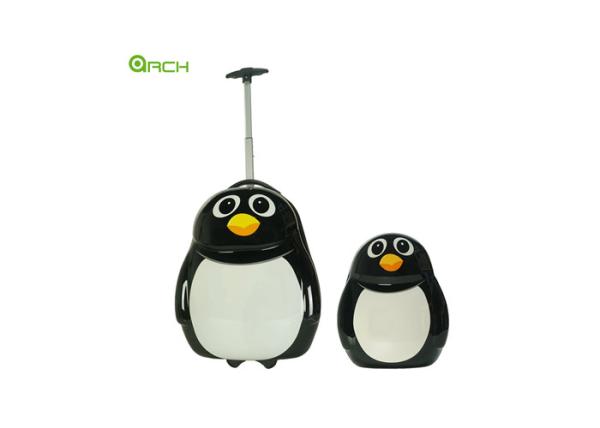 As crianças do PC do ABS de 17 polegadas do OEM viajam saco da bagagem com estilo do pinguim