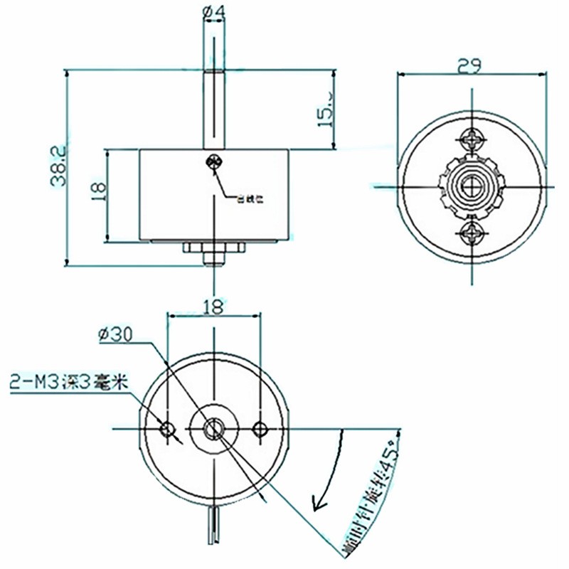 SDASON-T3018S witched автоматически соленоид DC12V роторный