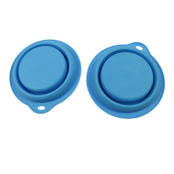 Silicone Cute Pet Bowls Elevated Food And Water Bowls For Dogs Self Feeding Water Bowl 96 Oz