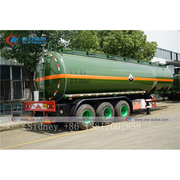 36cbm Q345 слабый стальной жидкостного амиака топливозаправщика трейлер Semi