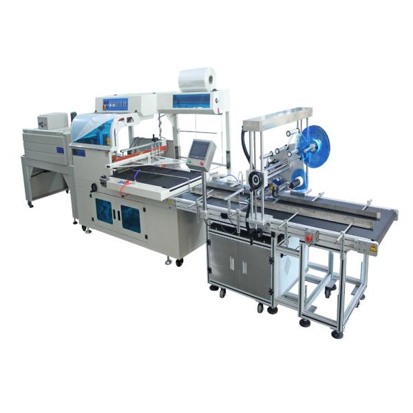 Professional Manufacturer Carton Boxes Book Bottles Automatic L Side Sealer Shrink Packing Wrapping Machine
