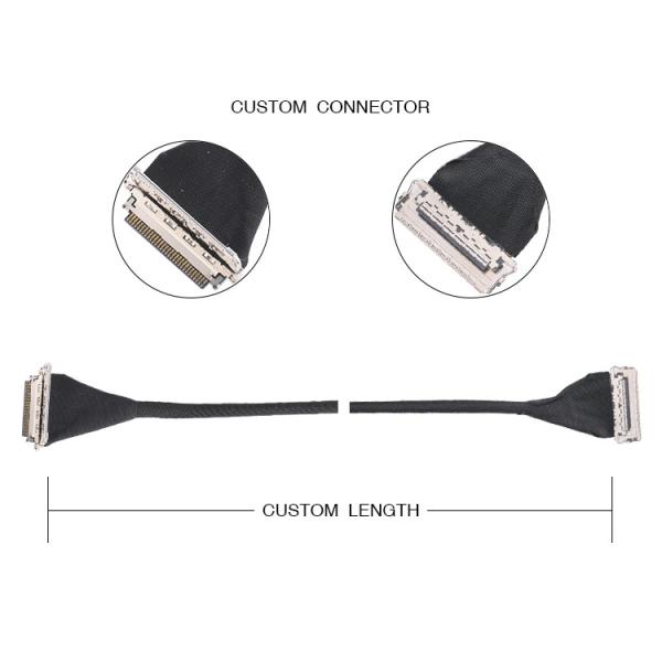20679 0.4mm Pitch 20pin 30pin 40pin 50pin Micro Coaxial Connector Horizontal Direction