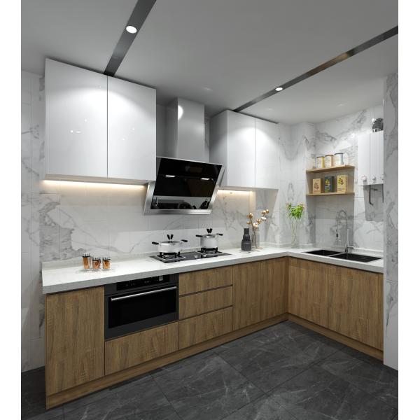 Modern Design Custom Waterproof Kitchen Furniture Wooden Modular Kitchen Cabinets