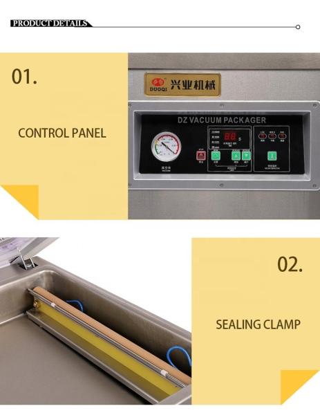 Microcomputer Program Control DZ-400 Model Vacuum Sealer for Fast 1 pcs/min Packaging