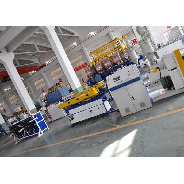 Single Screw Cable Protection Pipe Extrusion Line Polyethylene Tube