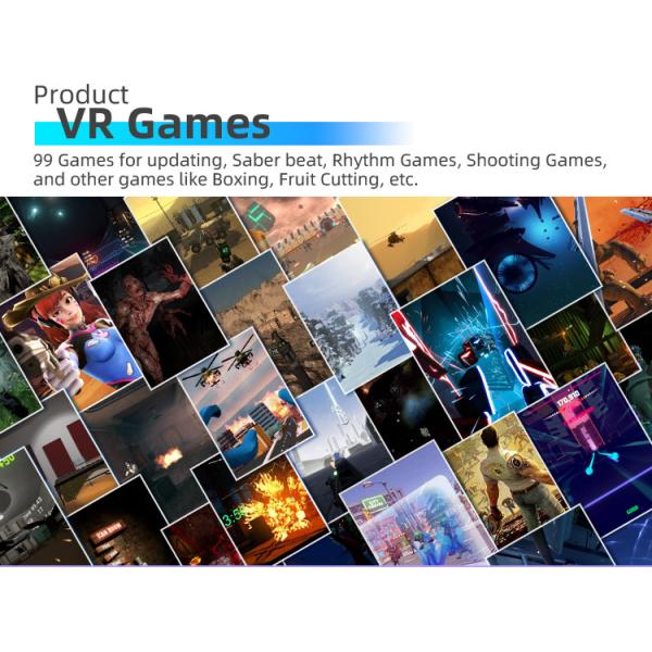 Крытые тематические парки VR работают игровой автомат выхода в открытый космос Vr стрельбы оборудования