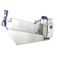 Equipo de deshidratación de lodo de planta química de prensa de tornillo completamente automático