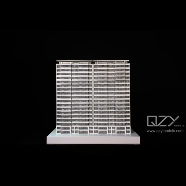 LWK 3D rascacielos arquitectura modelo estructural 1/100 Hangzhou Zhonghai Residencia