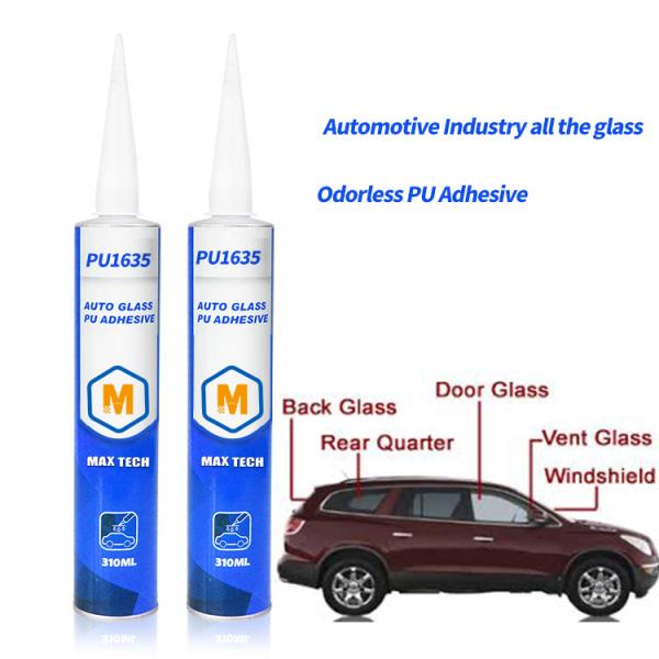 Odorless PU Sealant For Direct Glazing Windshield Replacement High Strength Sika Quality Fast Cure Multi Purpose PU