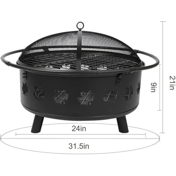 Stainless Steel Outdoor Fire Pit