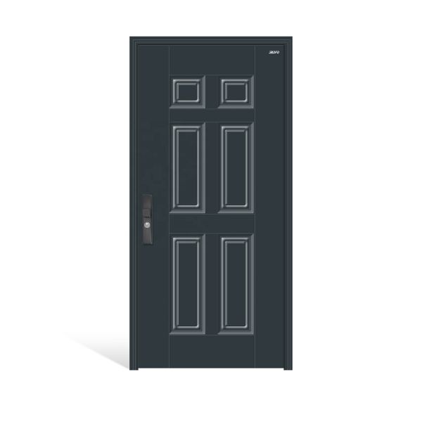 Customizable Flat Frame Steel Door Invisible Hinge for Residential Entry