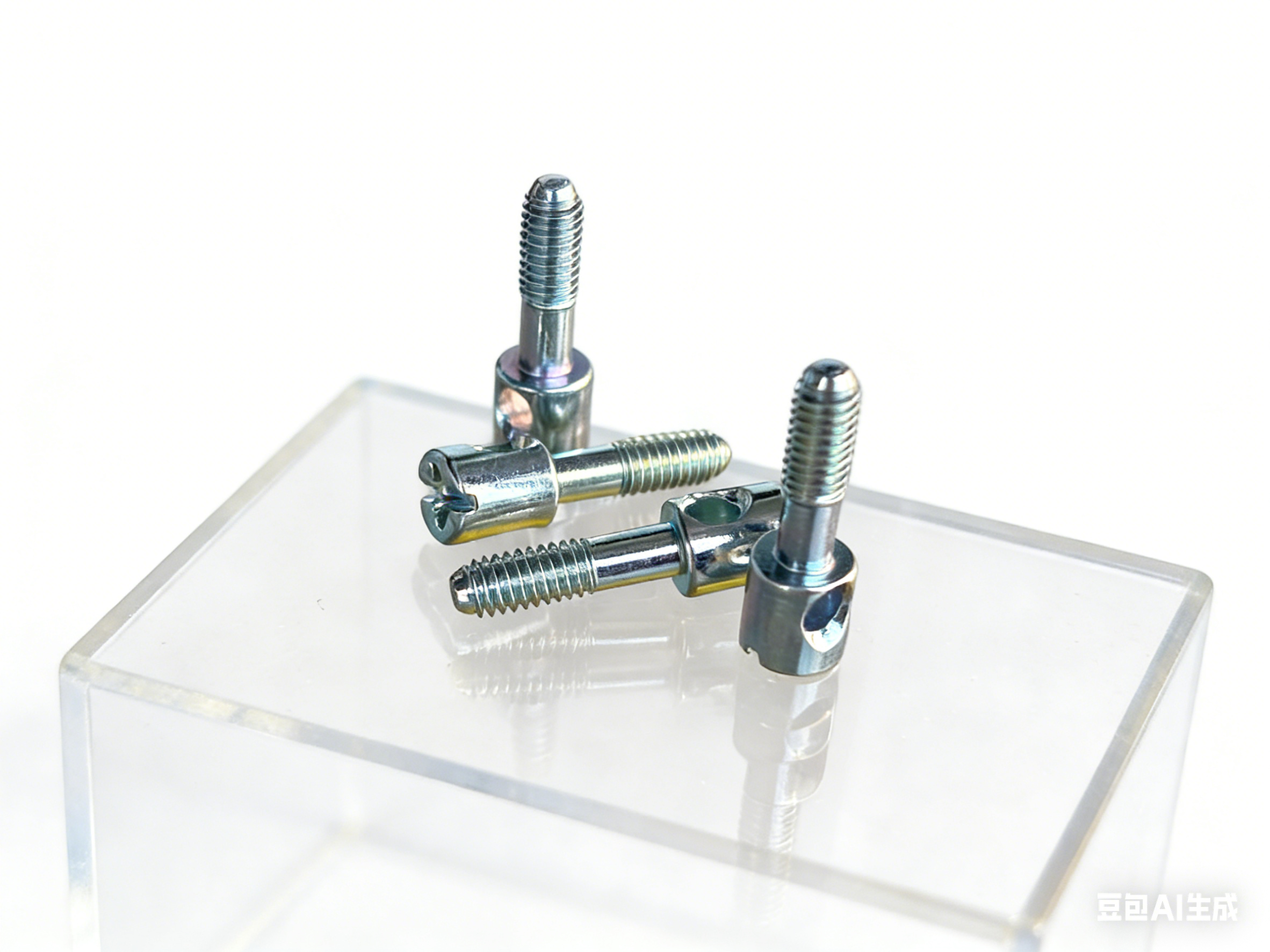 Security Sealing Screws Silver Lead Sealing Screws Zinc Plated Finish Corrosion Resistant Fasteners Ideal for Industrial Sealing and Electrical Panel Security