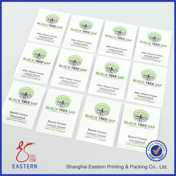 Glossy Lamination Custom Die Cut Vinyl Stickers Cut to size Paper Products