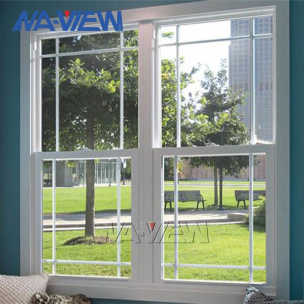 Dobro branco moderno superior moderno de alumínio Hung Windows Oem Odm de Morden da construção nova