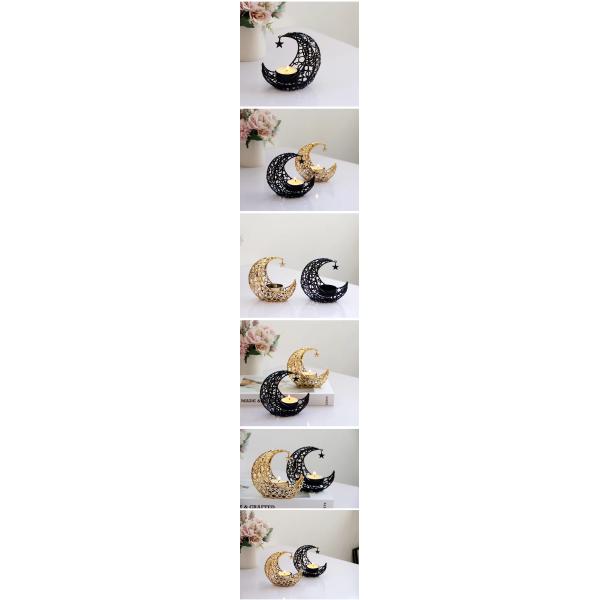 Creative Rotating Metal Glass Tealight Candle Holder Aromatherapy Ornament Candlestick