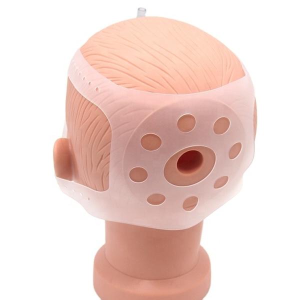 Silicone Medical Anesthesia Mask Head Strap Transparent