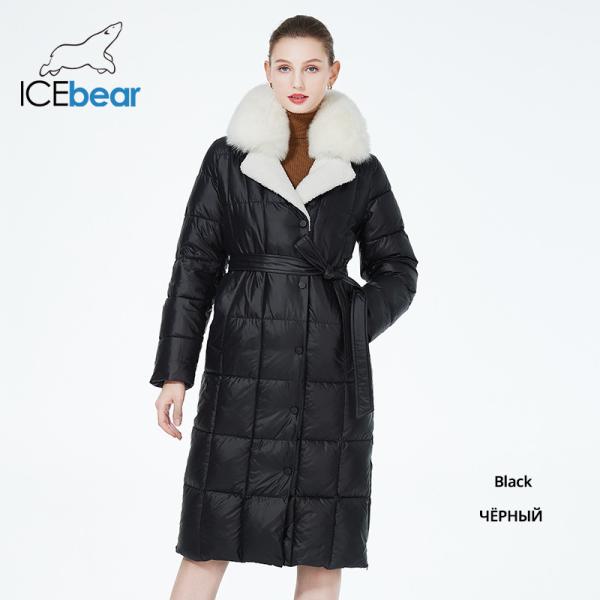 Knee Length Oversized Cotton Jacket Elegant Long Cotton Coat Women'S Customized