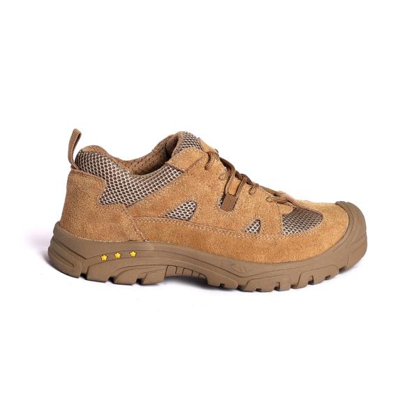 Shengjie Slip Resistant Leather Low Cut Steeltoe Metal Eyelets Boots Men's Breathable Safety Shoes