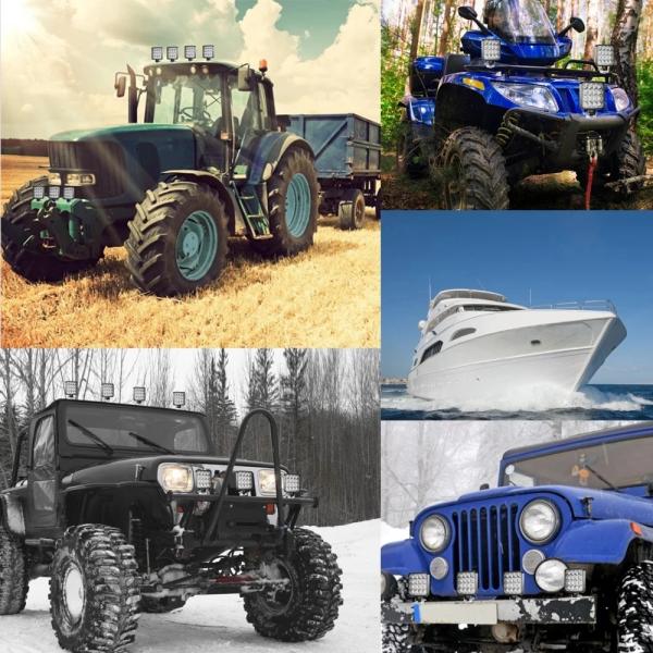 48w экскаваторы запасные 12V 24V экскаватор рабочий свет для грузовиков экскаватор авто и автомобиль