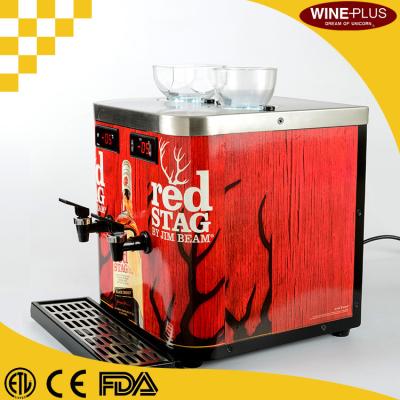 Double Tank Chilled Shot Dispenser 200W For Bars / Family Gathering