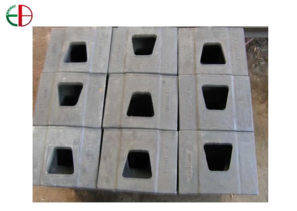 Good Finish Cement Mill Grate Liner Plates Slot Width 6mm ZG50Cr5Mo EB5011