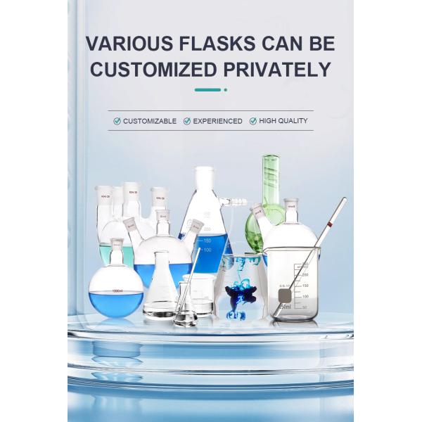 Beaker Classification Clear Borosilicate Glass Conical with Spout OEM/ODM Acceptable