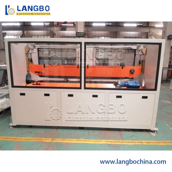 75-250mm PVC Pipes Manufacturing Machine 55KW/75KW Motor 600-800KG/H Capacity