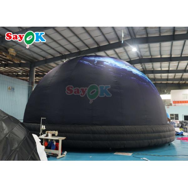 32.8ft Astronautic Inflatable Planetarium Projection Dome Tent Black Projection Tent For School
