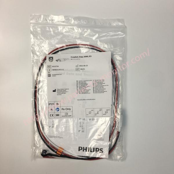 A ligação de M1673A 989803145111 philip ECG ajustou a pressão AAMI ICU de 3 Leadset