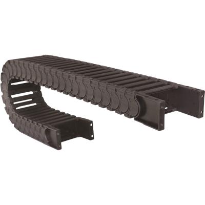 High Strength Plastic Cable Drag Chain Medium Capacity For Industrial Automation