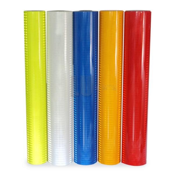 Waterproof HIP Reflective Sheeting With Pressure Sensitive Adhesive High Visibility