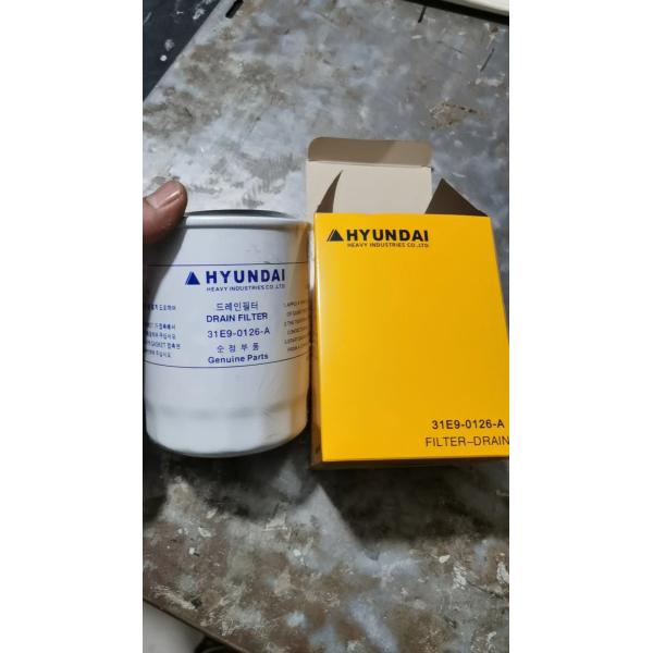 31E9-0126-A XJDH-0124 Excavator filter for HYUNDAI R210-5 R215-7 R225-7