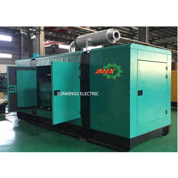 Silent Industrial Emergency Heavy Duty Diesel Generator Set AC 3 Phase 50HZ 350KVA