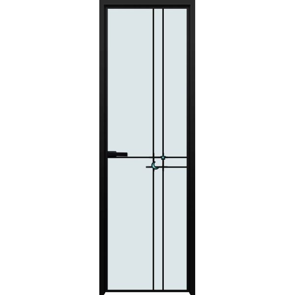 Aluminum Alloy Bathroom Swing Door For Interior Spaces