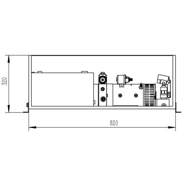 4kw Combination fuel tank unit
