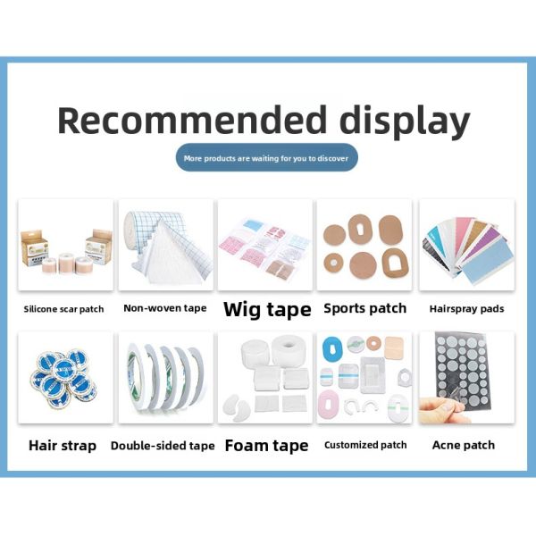 Custom Elastic Fabric Sports Finger Guard Single Sided Adhesive Bowling Thumb Tape with Special Finger Hole Sticker Manufacturer