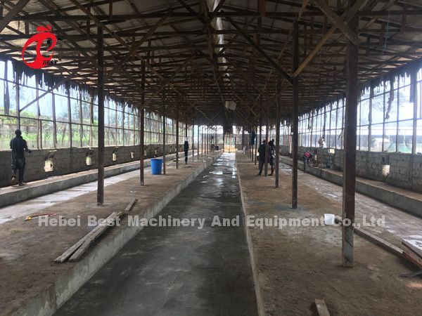 Цена клетки батареи птицефермы в радужке клетки слоя яруса Нигерии 4