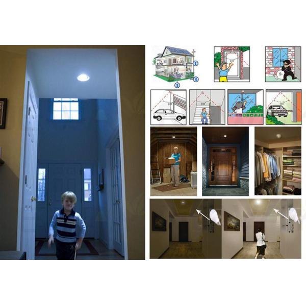 Portable Wall Mounted A70 Bulb Led Emergency Lights with AC 220V ± 10% Input Voltage