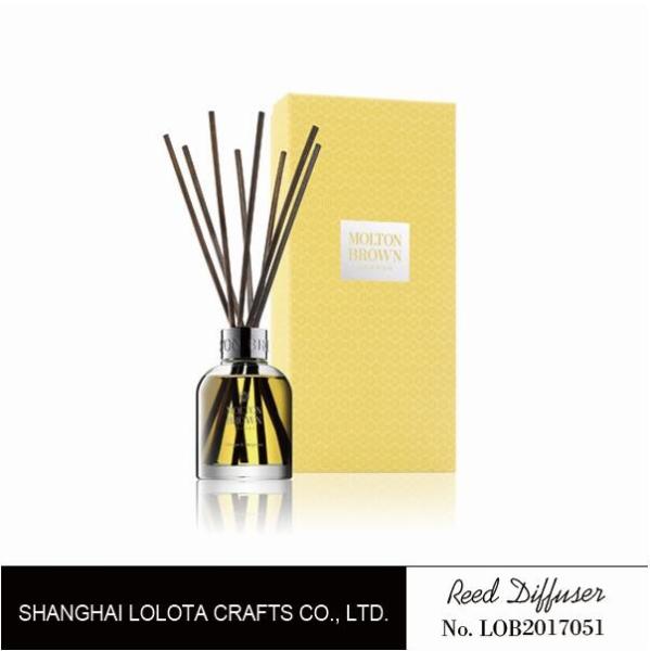 Promotional Home Reed Diffuser Colorful Folding Box Packing For Residential Ornaments