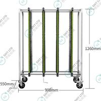 Chariot SMT pour circuits imprimés, antistatique, de stockage