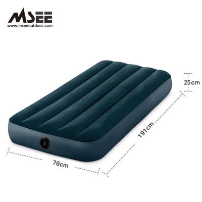 Inflatable Low Air Mattress King Size Customized Color 191 * 76 * 25CM