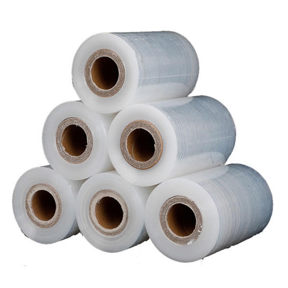 Portable Lightweight Hand Use Stretch Wrap for Small Item Bundling Supermarket Commodity Packing and Cargo Temporary Fixing