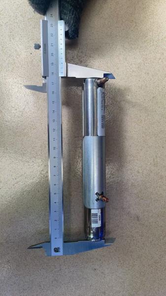 Générateur de gaz pour airbag de siège de 17,7 cm pour protection de pavillon et rideau gonflable de genou