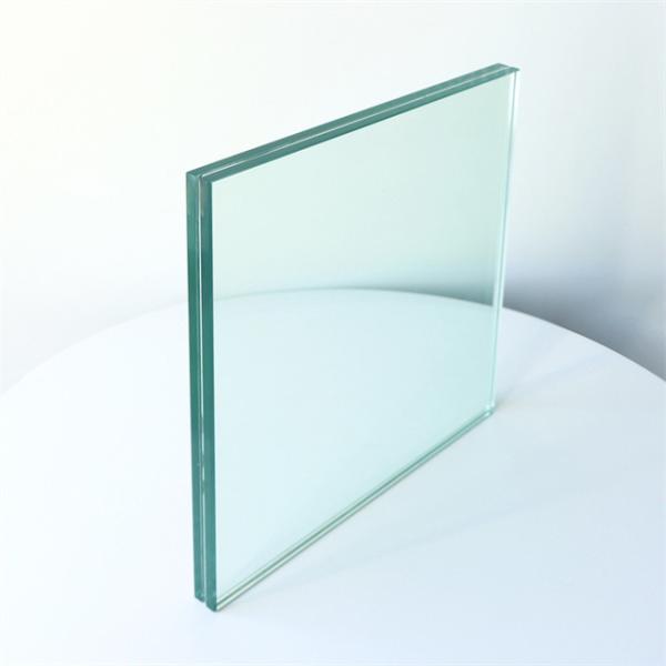 12.38mm Clear Laminated Swimming Pool Fencing Glass with Compressive Strength 4-6 Times