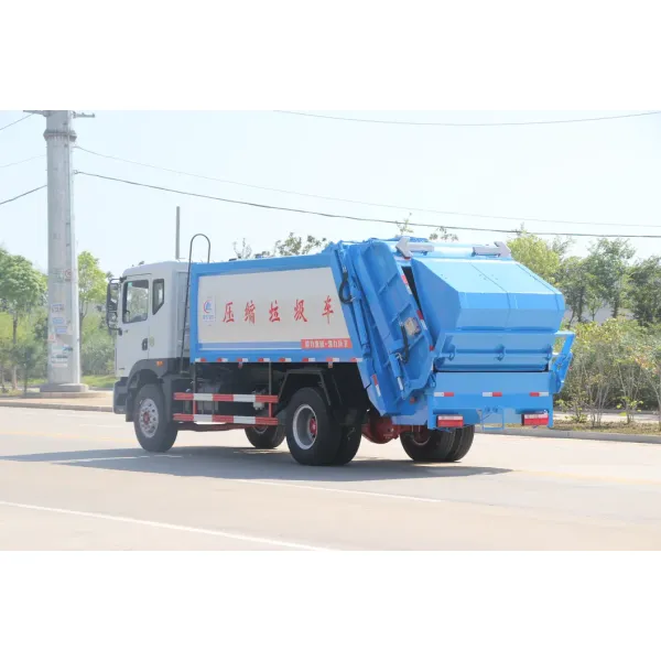 Dongfeng 4X2 Compressed Garbage Truck Diesel Waste Management Truck