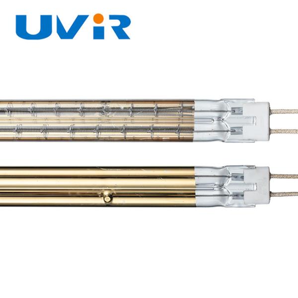 Lampe IR à ondes moyennes enduite d'or 1060 mm 6200 W 400 V