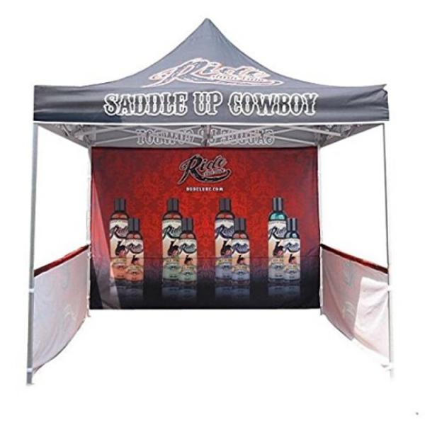Small Marquee Pop Up Tent 3x3 Anti UV Fabric With Highly Attached Velcro